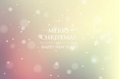 Gradient Bokeh Christmas Backgrounds Vector