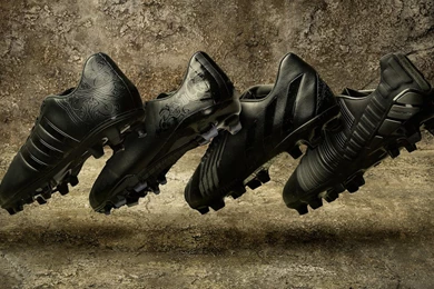 Adidas Black Pack Soccer Cleats Wallpapers
