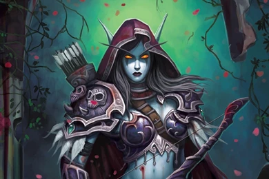 1920x1080 Elf, Fantasy, Elf, Wow, World Of Warcraft, Lady Sylvanas ...