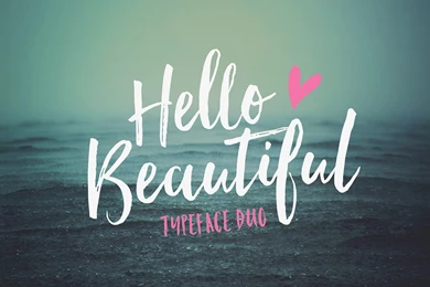 Fabulous Fonts   Hello Beautiful & A Free iPhone Wallpapers ...