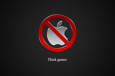 Apple Inc_ Logos Mac OS X Simple Backgrounds Anti Apple Wallpapers ...