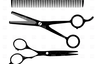 Seamless Backgrounds With Hairdressing Salon Equipment Barber ...