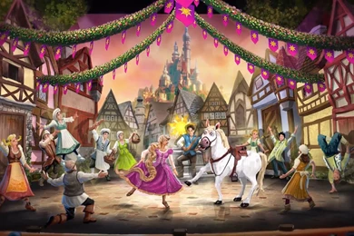 A Closer Look At The Set Designs For Tangled: The Musical • The ...