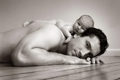 Father And Baby Cute Photos For Father's Day 2015