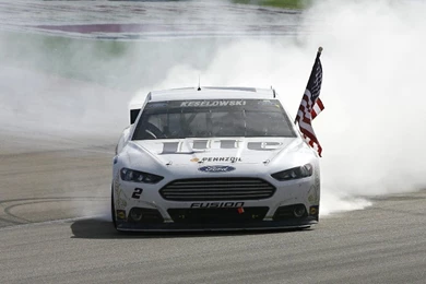 BRAD KESELOWSKI COMPLETES WEEKEND SWEEP WITH FIRST NASCAR SPRINT ...