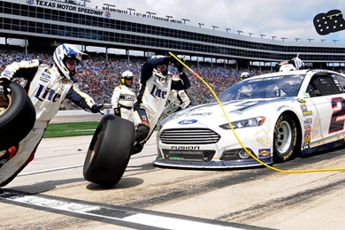 Brad Keselowski In Wrong Place At Wrong Time At Texas