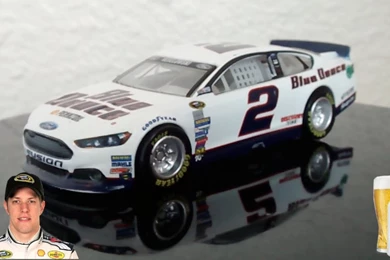 2015 Brad Keselowski Blue Deuce 1/64 Unboxing Nascar Authentics ...