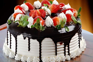 Slice Of Vanilla Cake   Wallpaper.