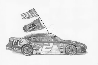 Brad Keselowski By WaldherrArt On DeviantArt
