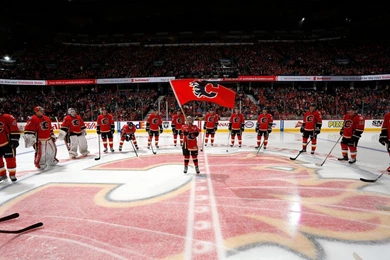 Flames Vs. Sharks   20/01/2013   Calgary Flames   Photos