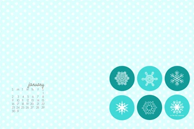 A January 2011 Desktop Wallpapers For You » On The Dot Creations