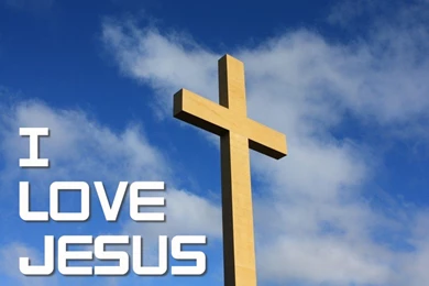 I Love Jesus   Big Cross Wallpapers   Christian Wallpapers And ...