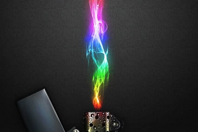 Wallpapers Cisco Ipad Rainbow Fire 1280x1280