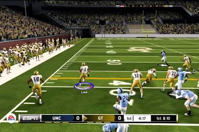 NCAA 14   Georgia Tech Vad Lee Big Run   YouTube
