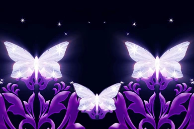 Butterflies: Light Butterflies Photoshop Darkness Star Life Purple ...