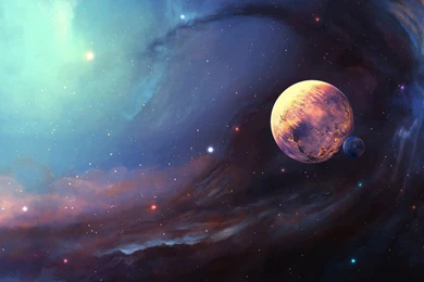 Space Planet Nebulae Wallpapers