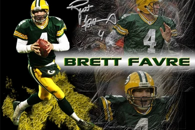 Brett Favre American Football Quarterback
