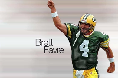 Brett Favre American Football Quarterback