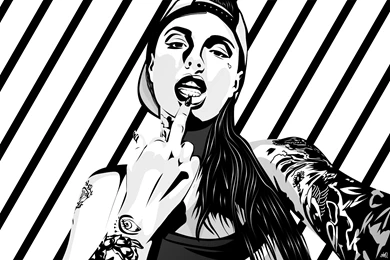 Christy Mack Illustration By Vril1 On DeviantArt