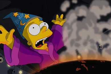 Wizard Bart Simpson The Simpsons HD Wallpapers, Desktop ...