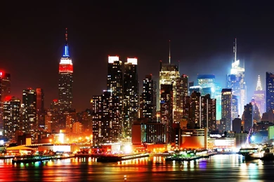 New York City Lights Wallpapers   Wallpapers Zone