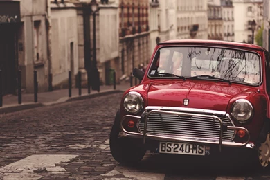 Car, Street, Mini Cooper, British, France Wallpapers HD / Desktop ...