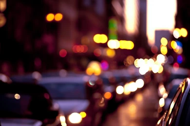 City lights bokeh hd wallpapers   Magic4Walls.com