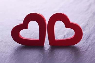 Red Hearts 3D