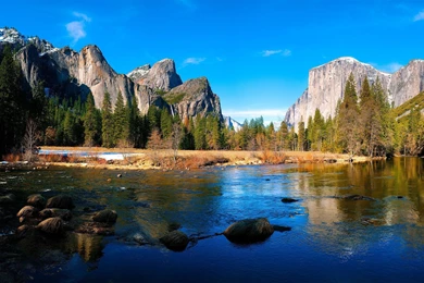 HD Yosemite Mountain Valey River Wallpapers High Resolution Full ...
