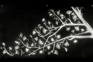 If It's Hip, It's Here: Jonas Samson's Light Emitting Wallpapers ...