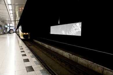 If It's Hip, It's Here: Jonas Samson's Light Emitting Wallpapers ...