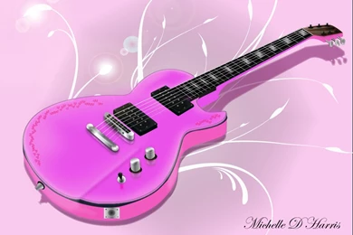 Cute Pink Guitar Image Gallery Photonesta