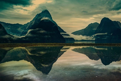 Milford Sound Morning iPad Air Wallpapers Download