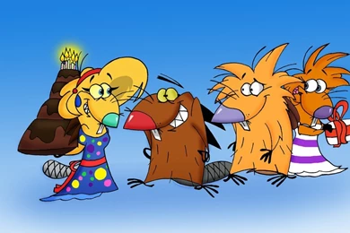 Angry Beavers 13th Anniversary By TrishaKat On DeviantArt