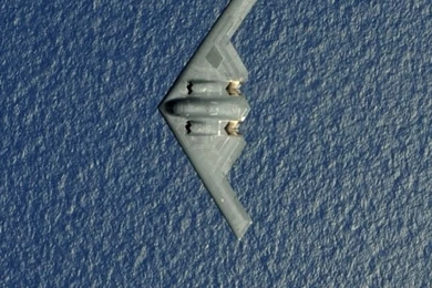 Stealth Bomber iPhone 5 Parallax Wallpapers (744x1392)