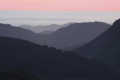 Mountains Of Big Sur California At Dusk >> HD Wallpaper, Get It Now!