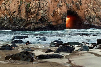 Daily Wallpaper: Pfeiffer State Beach, California