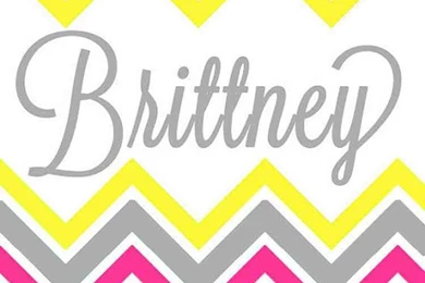 Monogram Chevron Colors iPhone 6 Wallpapers   Name, Yellow, Pink ...