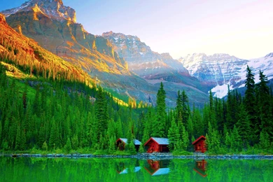 Mountain Lake Wallpapers HD