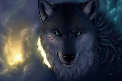 Fantasy Wolf Spirit Wallpapers (