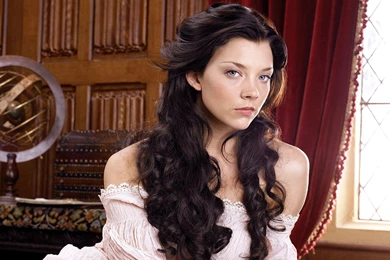 Natalie Dormer With Brunette Curls HD Desktop Wallpapers ...