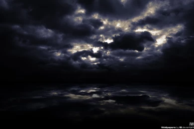 Dark Clouds Sky Heaven Niurus Debesys