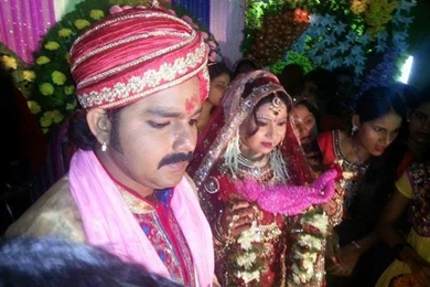 Pawan Singh & Neelam Wedding Photos   Bhojpuri Actor Pawan ...