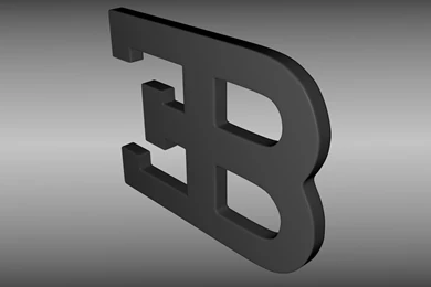 3d Bugatti Logo Wallpapers