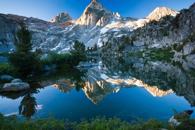 1280x1024 Rocky Mountain Lake Canada Desktop PC And Mac Wallpapers