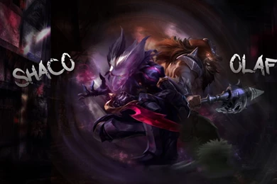 Shaco And Olaf Wallpapers By Hyerina On DeviantArt
