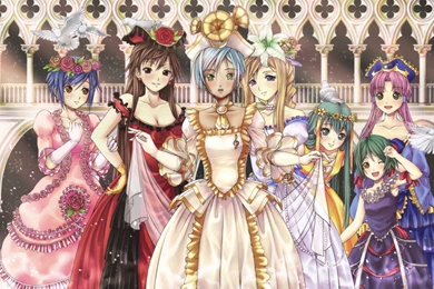 Download Wallpapers 3840x2400 Drawfag, Aria, Mizunashi Akari, Alice ...