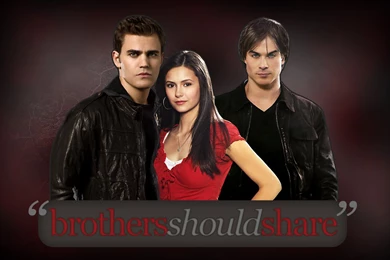 Wallpapers Try Again Quotes Brothers Should Share The Vampire ...
