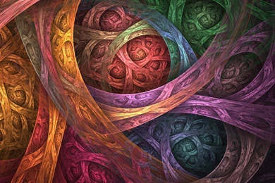 Fractal Swirls : Desktop And Mobile Wallpapers : Wallippo