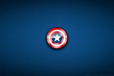 Captain America Logo Shield Blue Wallpapers Des